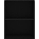 vidaXL Knjižnica črna 60x30x76,5 cm iz umetnega lesa | Shoptok.si