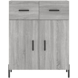  Visoka komoda siva sonome 69,5x34x180 cm od konstruiranog drva | shoptok.hr