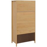 Ormarić HILL Medeno smeđa 84 x 50 x 170 cm Masivna borovina | shoptok.hr