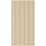  Stenska vitrina s polico Bež 50 x 4,5 x 96 cm Konstruiran les, (5000200495) | Shoptok.si