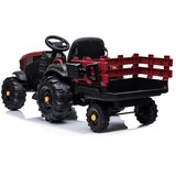 Ramiz Otroški traktor na baterijo 12V z prikolico rdeča | Shoptok.si