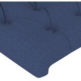  Uzglavlje s ušima plavo 147x23x78/88 cm od tkanine | shoptok.hr