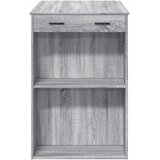  Barski stol sivi 102x70x103,5 cm od konstruiranog drva | shoptok.hr