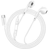 Oem Mayaxess, Žične USB-C slušalke z vgrajenim mikrofonom za Samsung Galaxy S26 Ultra, Bela, (5000299352) | Shoptok.si