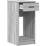 vidaXL Tower stalak za računalo s ladicom boja sivog hrasta 35x45x77cm | shoptok.hr
