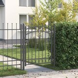  Vrata ograde s bodljama EMMEN 150 x 100 cm | shoptok.hr