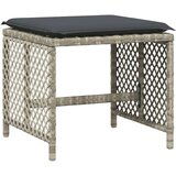 vidaXL 13-dijelni vrtni blagovaonski set s jastucima svijetlosivi | shoptok.hr