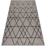 RugsX Preproge Preproga v videzu sisala FLOORLUX 20508 srebro 120x170 cm Siva | Shoptok.si