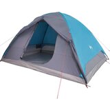 Šator za kampiranje za 6 osoba plavi 348x340x190 cm taft 190T | shoptok.hr