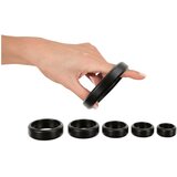 You2Toys set prstenova za penis i testise (crni) - 6 komada | shoptok.hr
