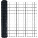 vidaXL Euro Ograda Siva 1.4x10 m Čelik | shoptok.hr