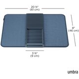 Umbra Plava tekstilna podloga za ocjeđivanje posuđa 61x46 cm Udry – | shoptok.hr