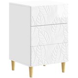  Noćni ormarić Bijela visokog sjaja 43 x 39,5 x 66,5 cm | shoptok.hr