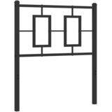  Metalno uzglavlje za krevet crno 75 cm - Crna 75 cm 1 | shoptok.hr
