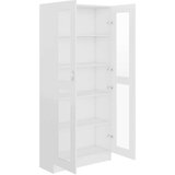  Vitrina bijela 82,5 x 30,5 x 185,5 cm od iverice | shoptok.hr