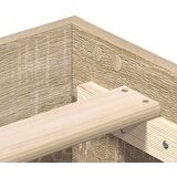  Okvir za krevet 2 pcs Sonoma 152 x 203 cm | shoptok.hr