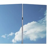  Sklopiva sobna pregrada s uzorkom plaže 217 x 170 cm | Eponuda.com