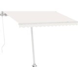 Maison Chic Prostostoječa ročno zložljiva tenda - Senčniki 300x250 cm krem, (22038347) Cene