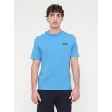 Napapijri Majica svijetloplava / crna | shoptok.hr