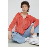 Superdry Bluza ženska, oranžna barva, s kapuco | Shoptok.si