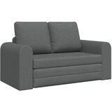 vidaXL Floor Kavč Postelja 2-v-1 Temno Siva 148x71x83 cm Tkanina Cene