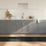 vidaXL Tepih pravokutni sivi 60 x 400 cm od bambusa | shoptok.hr