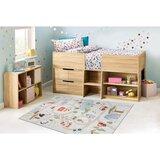 RugsX BAMBINO 1165 pralna preproga živalski vrt za otroke protizdrsna - bež 80/150 cm | Shoptok.si