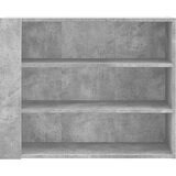  Zidni ormarić boja betona 75 x 35 x 60 cm od konstruiranog drva | shoptok.hr