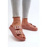 Kesi Women's slippers with buckles ZAXY Dirty Pink