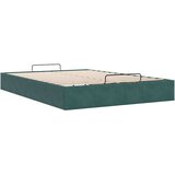  Otomanski okvir kreveta bez madraca 140x190 cm baršunasti | shoptok.hr