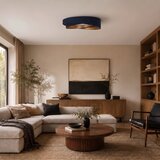  BRILAGI- LED stropna svetiljka VELVET TWIST LED/24W/230V 4000K prečnik 55 cm plava/zlatna. Slike