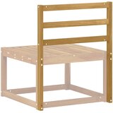 MODUL naslona Bijela 59 x 4 x 73 cm Čvrsto drvo akacije | shoptok.hr