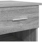  Stol s ladicama Siva Sonoma 90 x 49 x 75 cm Konstruirano drvo | shoptok.hr