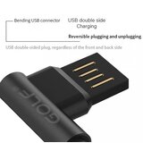  USB kabl tip C 1m 90° GOLF GC-48T crni | Eponuda.com