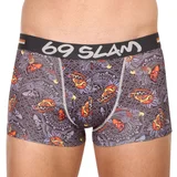 69SLAM Men's Boxers hip mayan head mason