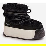 Big Star Women's Leather Snow Boots On Thick Sole With Fur | Shoptok.si