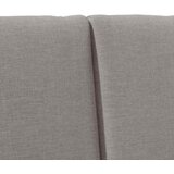  Tapecirani uzglavlje Sivo-smeđa 140 cm Čvrsto borovo drvo | shoptok.hr