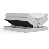 Maison de Rêve Svijetlo sivi boxspring krevet s prostorom za odlaganje/bez uzglavlja 160x200 cm Juniper – | shoptok.hr