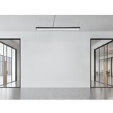  LED luster na sajli LED/32W/230V 4000K, prečnik 120 cm, crne boje | Eponuda.com