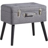 XORA TABURE, les, tekstil, leseni material antracit, črna | Shoptok.si