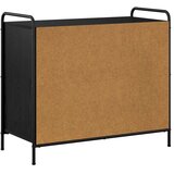  Ormar za cipele 85 x 39 5 x 75 cm Konstruirano drvo Crni hrast - Crni hrast | shoptok.hr