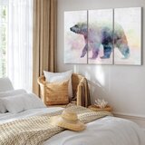  Slika - Lonely Bear (3 Parts) 90x60 Akustična | shoptok.hr