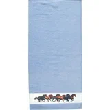 Brisača za tuširanje, s potiskanim robom "Konji" - Aqua