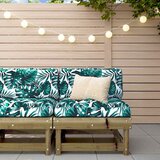  Srednja sofa od impregnirane borovine s jastucima | Eponuda.com