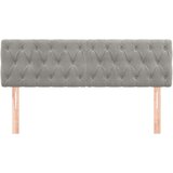  Uzglavlja 2 kom svjetlosiva 72x7x78/88 cm baršunasti | shoptok.hr