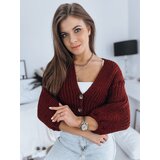 DStreet Women's sweater NUTI maroon MY1674 | shoptok.hr