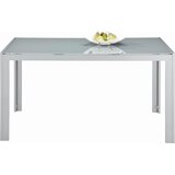 Ambia Garden VRTNA MIZA kovina, steklo siva, srebrne barve | Shoptok.si