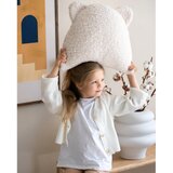 Wigiwama Krem dječji jastuk za sjedenje od bouclé tkanine Bear – | shoptok.hr