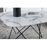 Venture Home Tristar klub stolić 80 &amp;times; 80 cm, bijeli Slike