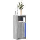  Komoda s LED svjetlima boja hrasta sonome 42,5x34x100 cm drvena | shoptok.hr